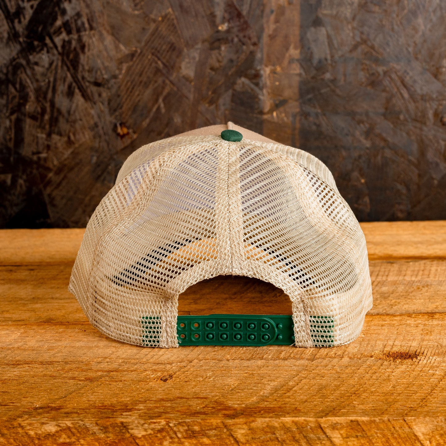 Patch Trucker Hat - Khaki/Green