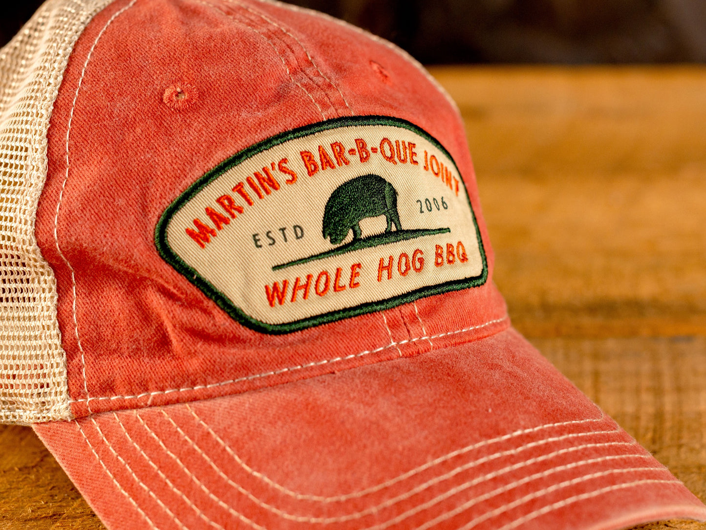 Relaxed Trucker Hat - Red