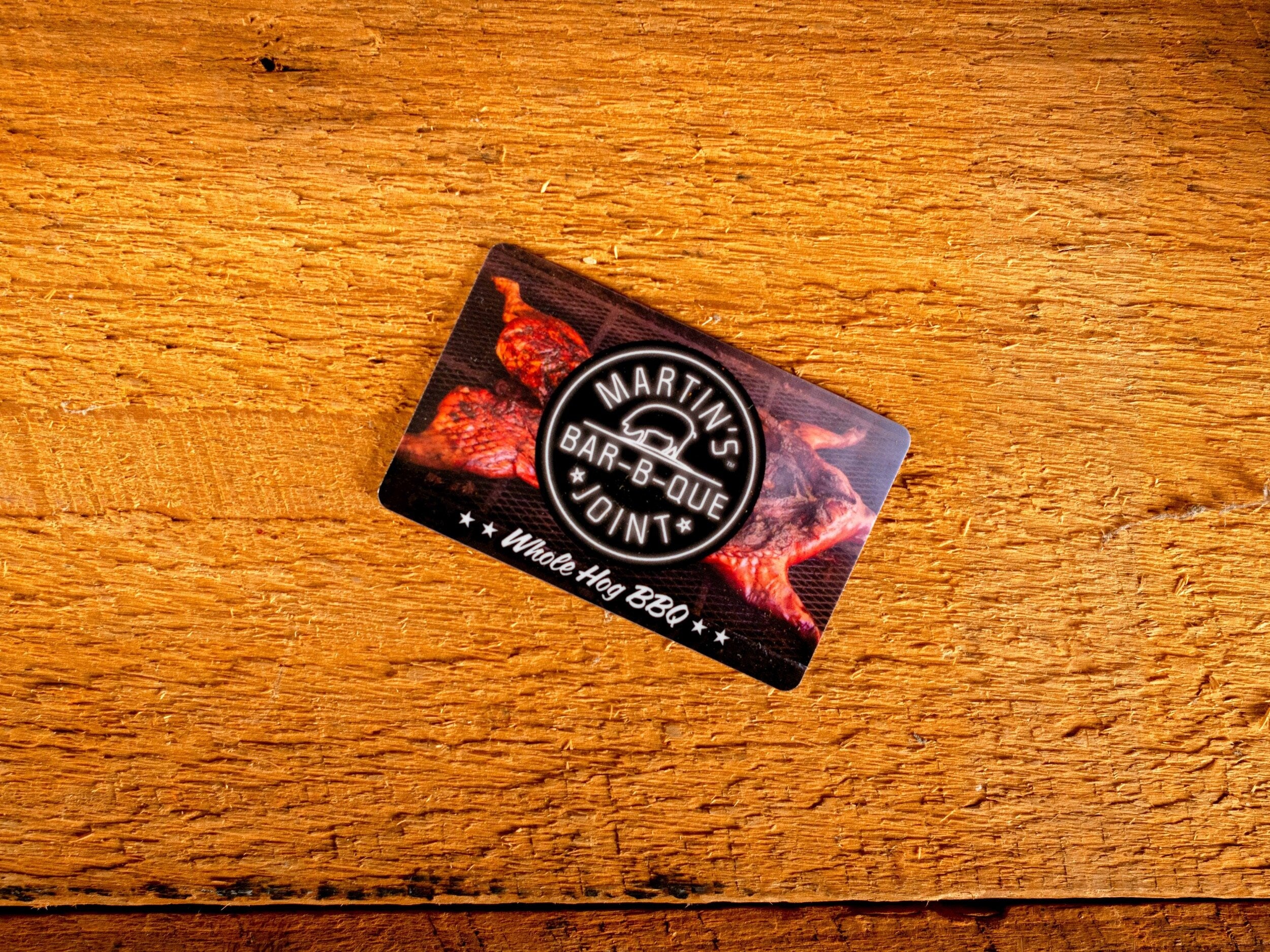 Gift Card – Martin's Bar-B-Que Joint