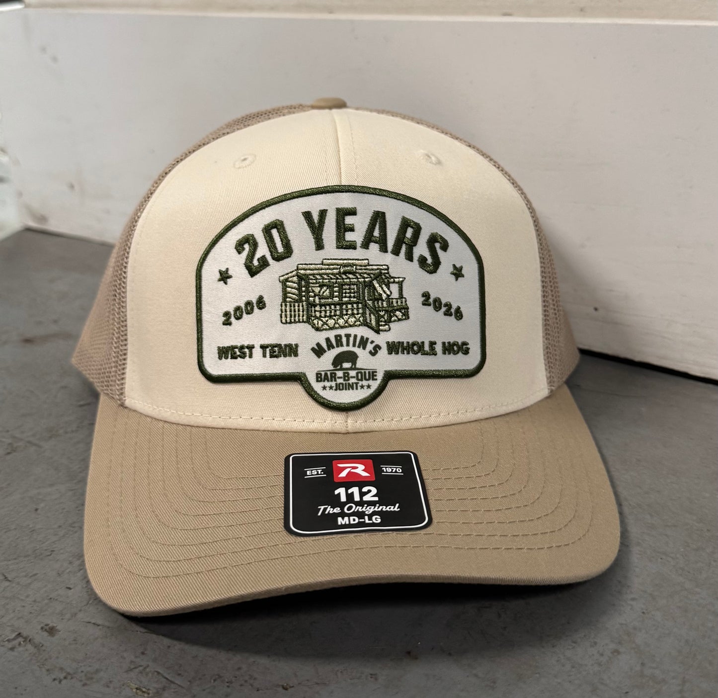 Martin's 20 Years Patch Hat - Khaki