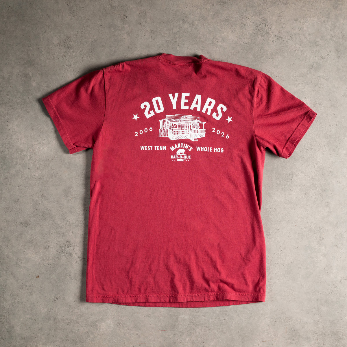 Martin's 20th Anniversary Tee  - Limited Time Offer